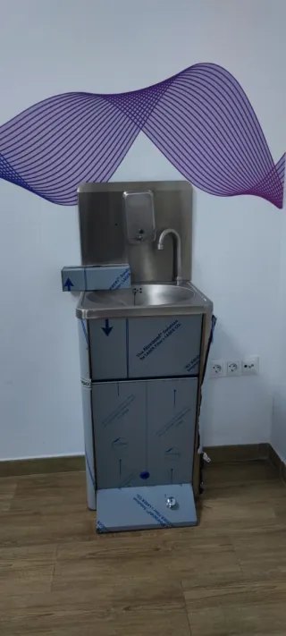 Lavamanos sanitario acero inoxidable