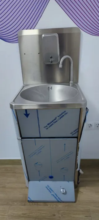 Lavamanos sanitario acero inoxidable