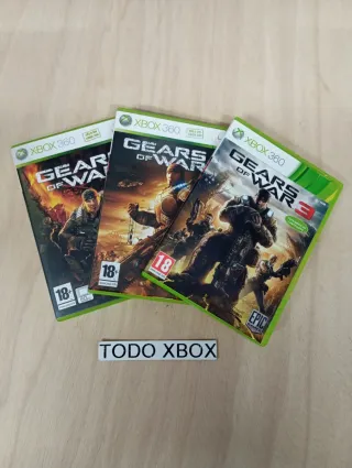 Trilogía Gears Of War Xbox 360