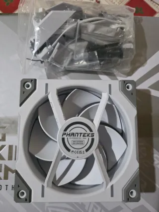 Ventilador Phanteks D30-120 RGB Branco