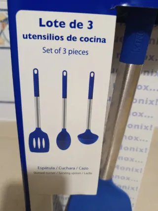 Lote 3 Utensilios Cocina Monix