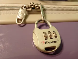 Maleta rígida XXL Eminent morada