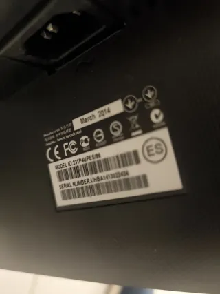 Monitor Philips 23 Plata - No enciende