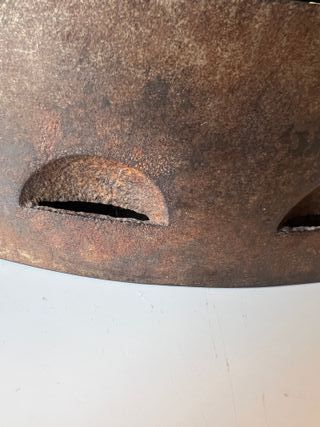 Plancha antigua de hierro G M M