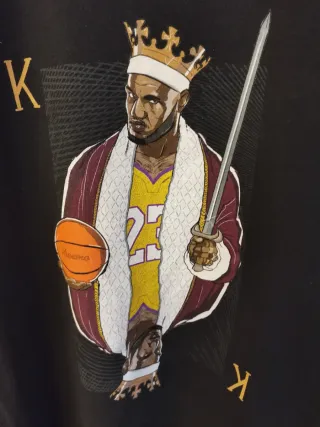 Camiseta Rey LeBron James Talla XS