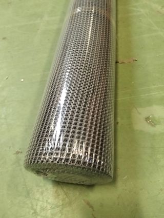 Malla Cuadrada PEHD Gris 1x5m 5x5mm 300g