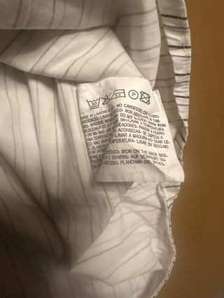 Camisa Giorgio Armani Rayas L/XL Hombre