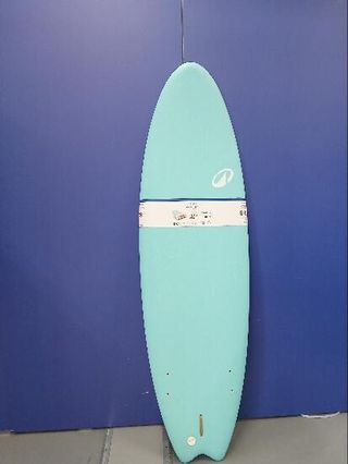 Tabla Surf Turquesa Espuma 6’6 Swallow Tail 55 l