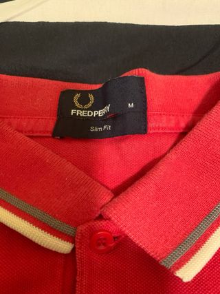 Polo Fred Perry Rojo