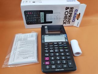 Calculadora Impresora Casio HR-8RCE Negra