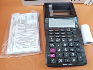 Calculadora Impresora Casio HR-8RCE Negra