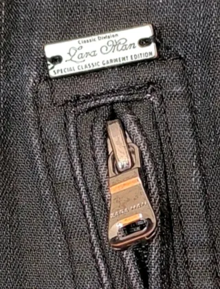 Cazadora vaquera Zara hombre negra Talla M