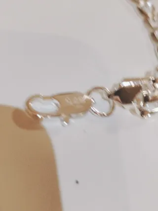 Pulsera Figaro 6mm Plata