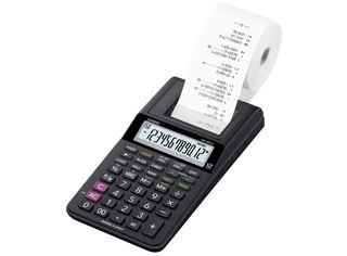 Calculadora Impresora Casio HR-BRCE Negra
