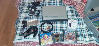 NEC PC Engine CD-ROM2 + 3 Giochi