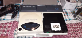 NEC PC Engine CD-ROM2 + 3 Giochi