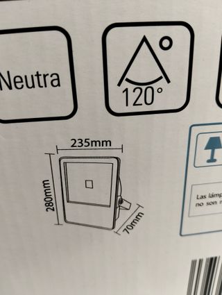 Proyector LED 50W 4500lm 5000K IP65 Exterior LedsHome