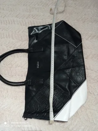 Bolso Desigual Negro y Blanco