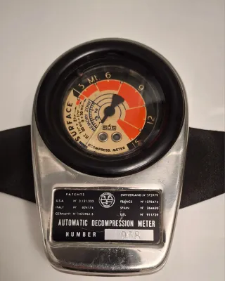Decompressimetro subacqueo analogico SOS