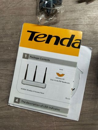 Punto de acceso inalámbrico Tenda W300a de 300Mbps