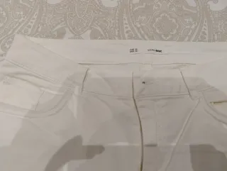 Pantalón blanco mujer