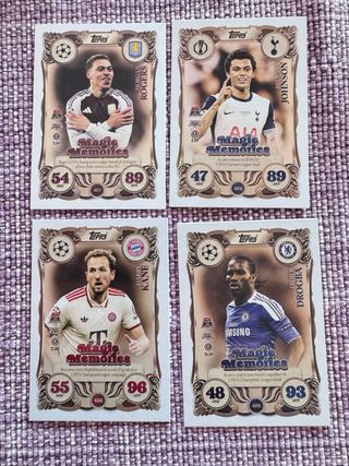 Colección Topps Magic Memories fútbol
