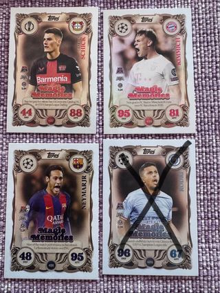 Colección Topps Magic Memories fútbol
