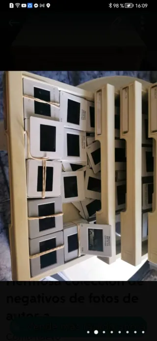 Negativos fotos coches antiguos colección