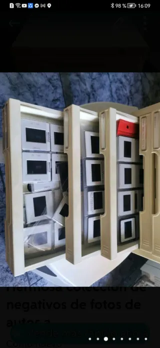 Negativos fotos coches antiguos colección