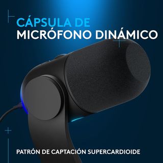 Logitech G Yeti GX RGB Micrófono Dinámico