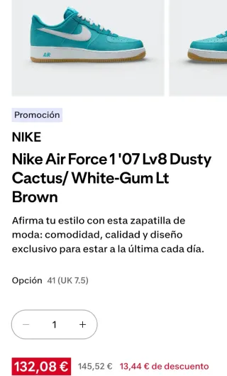 Nike Air Force 1 '07 Dusty Cactus