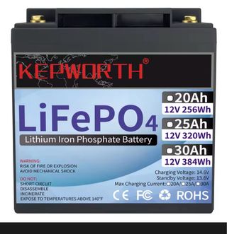 Batería LiFePO4 12V 30Ah