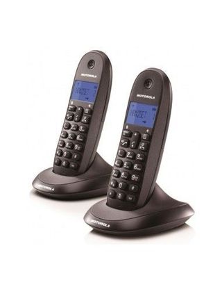Teléfono inalámbrico Motorola C1001L - 2 terminale