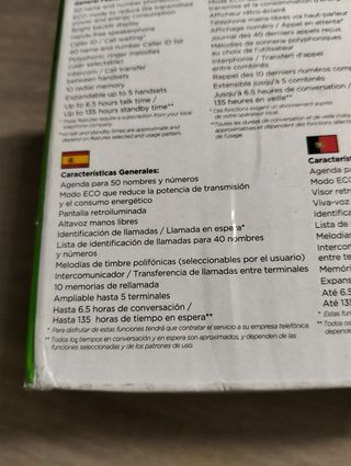 Teléfono inalámbrico Motorola C1001L - 2 terminale