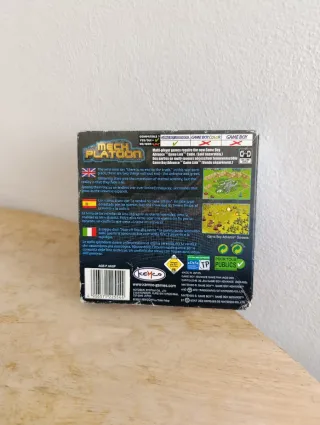 Nintendo Mech Platoon GameBoy Advance game boy