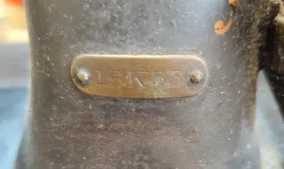 Máquina de coser Singer Antigua 1914