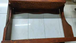 Platero antiguo de madera