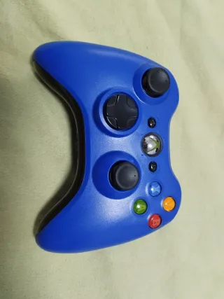 Mando Xbox 360 Azul para piezas