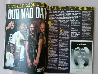 Iron Maiden Revista Kerrang! 563 - ING