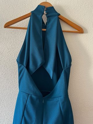 Mono azul petróleo elegante