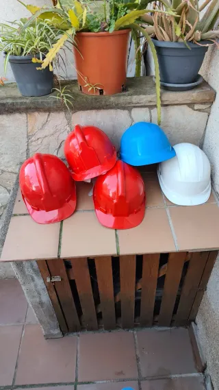 Cascos de obra (protección)