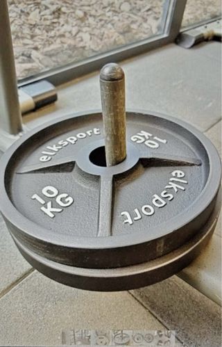 4 Pesos para Gimnasio 10 kg