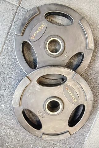 4 Pesos para Gimnasio 10 kg