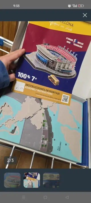 Puzzle 3D Camp Nou FC Barcelona