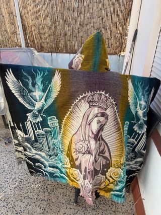 Poncho Virgen de Guadalupe Multicolor