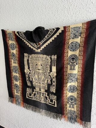 Poncho Virgen de Guadalupe Multicolor