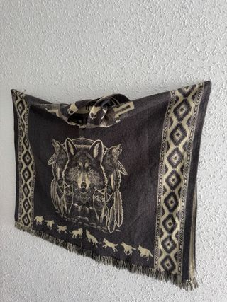 Poncho Virgen de Guadalupe Multicolor