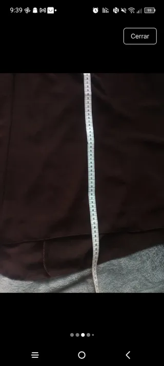 Falda Midi Marrón Chocolate  Estilo Boho / Cottage