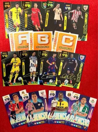 Lote Ediciones Limitadas Adrenalyn XL 25/26