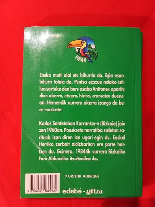 2 Libros en Euskera +9 años